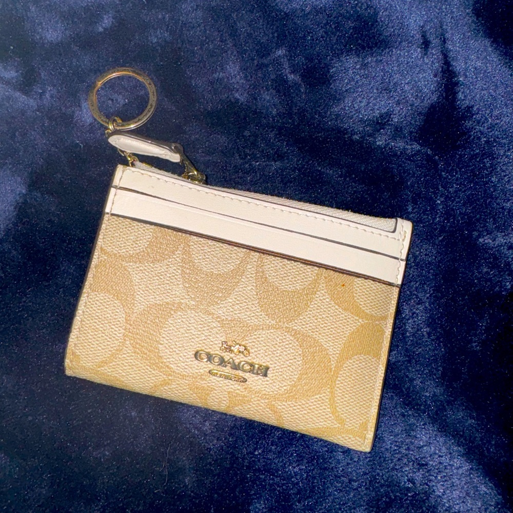 Coach keychain wallet